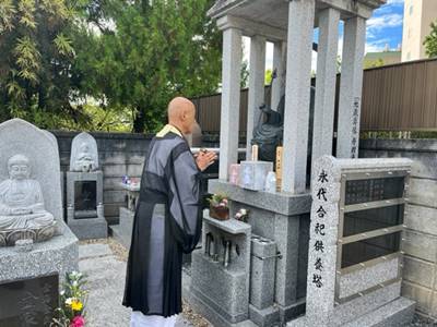 東福寺霊源院合祀墓へ納骨