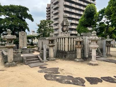 広島県福山市の水野家墓所